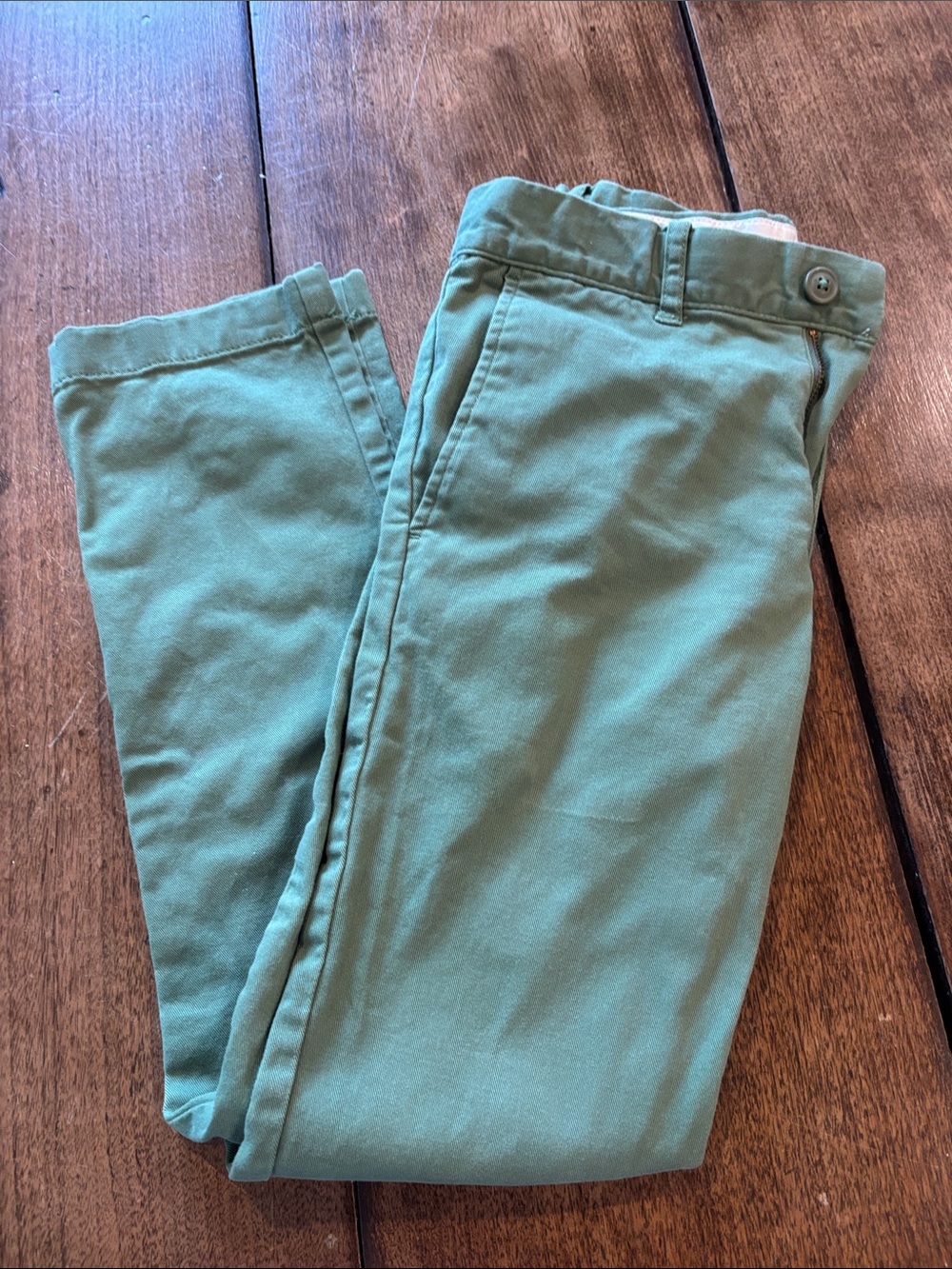 Crewcuts Green Skinny Chino Pants